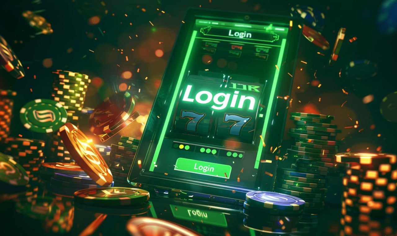 Ponsel Android menampilkan aplikasi mexwin89 dengan tombol navigasi besar